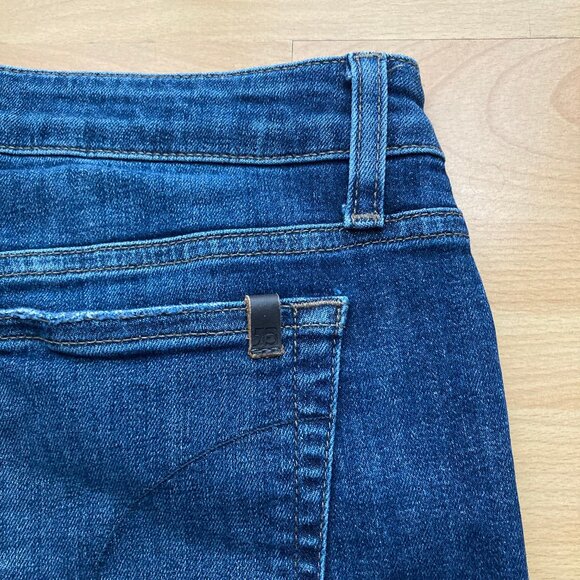 Joe's Jeans Rolled Crop Slim Medium Mid Rise Wash Jeans 28 29 - Picture 4 of 6